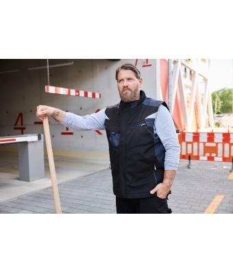 Unisex Craftsmen Softshell Vest - STRONG - Black/carbon 8166