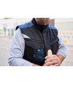 Unisex Craftsmen Softshell Vest - STRONG - Black/carbon 8166
