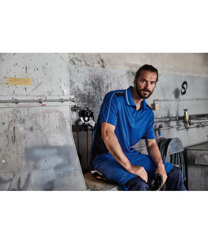 Unisex Craftsmen Poloshirt - STRONG - Royal/navy 8167