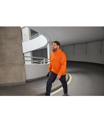 Unisex Workwear Half-Zip Sweat Orange 8172