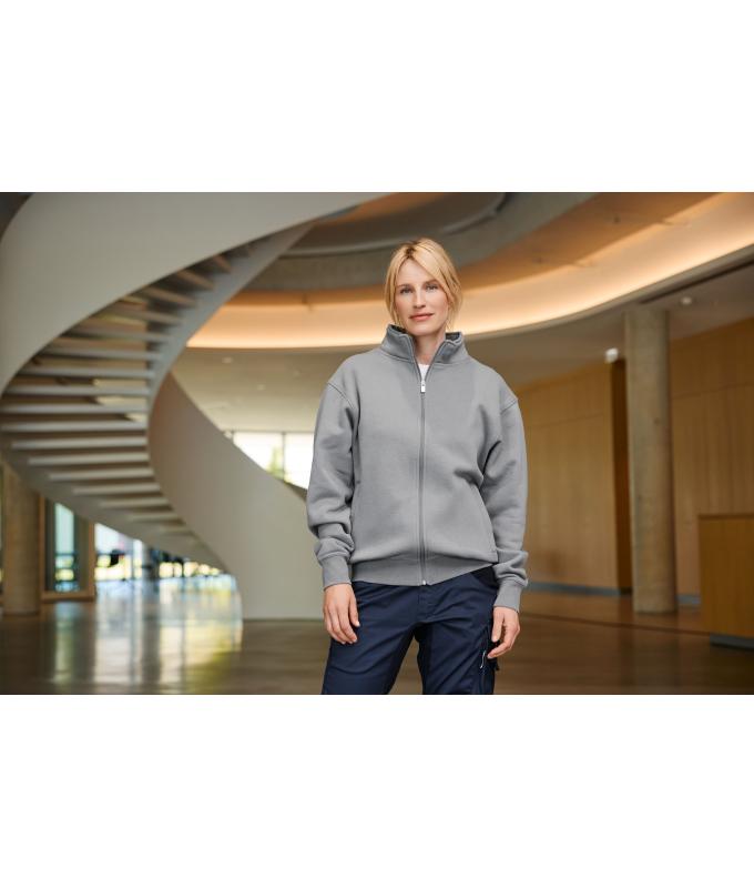 Unisex Workwear Sweat Jacket Turquoise 8291