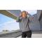 Unisex BIO Workwear Half-Zip Hoody   OCS Blended & RCS Navy 10447