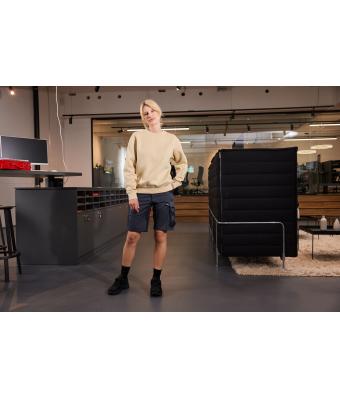 Unisex Workwear Sweatshirt Stone 8312