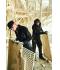 Herren Men's Workwear Fleece Jacket - STRONG - Stone/black 8314