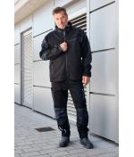 Unisex Workwear Softshell Jacket - STRONG - Carbon/black 8308