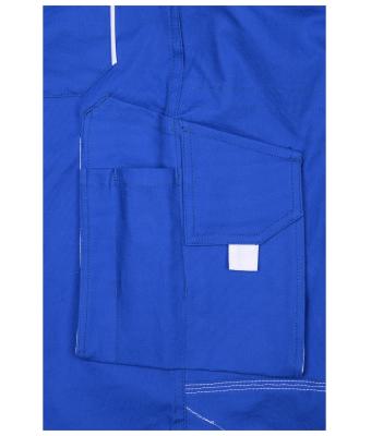 Unisex Workwear Pants with Bib - COLOR - Black/lime-green 8525