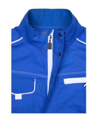 Unisex Workwear Jacket - COLOR - Navy/turquoise 8526