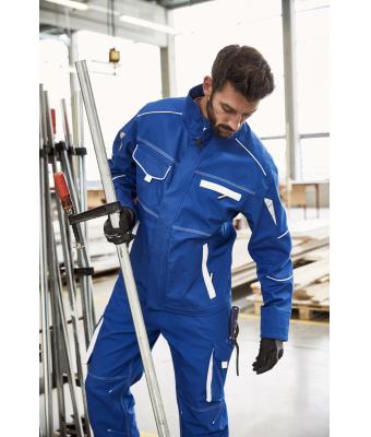 Unisex Workwear Jacket - COLOR - Royal/white 8526