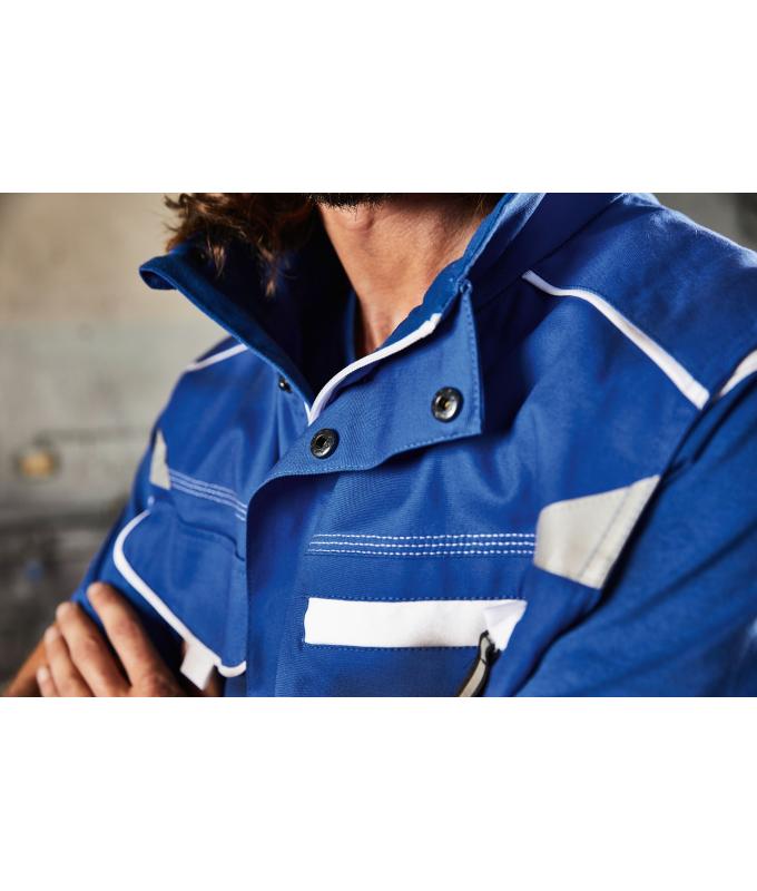 Unisex Workwear Vest - COLOR - Black/lime-green 8527