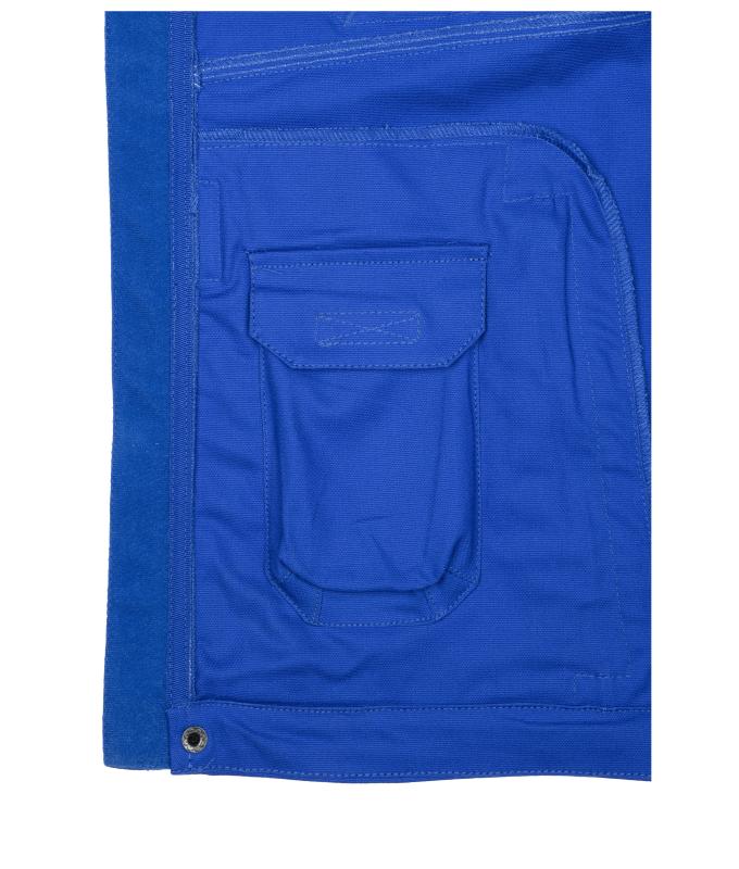 Unisex Workwear Vest - COLOR - Royal/white 8527
