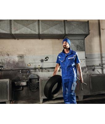 Unisex Workwear Vest - COLOR - Royal/white 8527