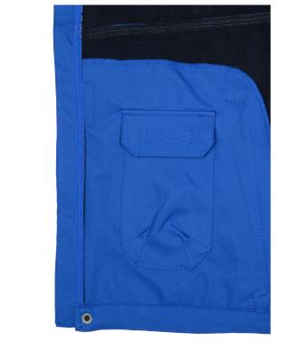 Unisex Workwear Softshell Jacket - COLOR - Royal/white 8528