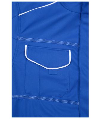 Unisex Workwear Softshell Jacket - COLOR - Royal/white 8528