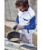 Unisex Workwear Softshell Vest - COLOR - Navy/turquoise 8529