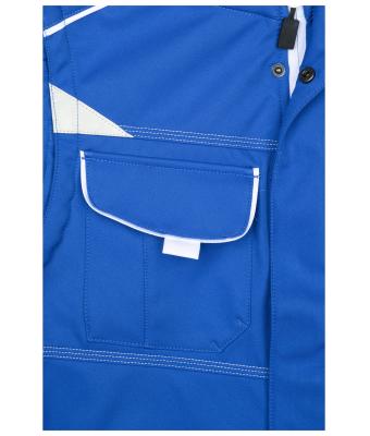 Unisex Workwear Softshell Vest - COLOR - Royal/white 8529