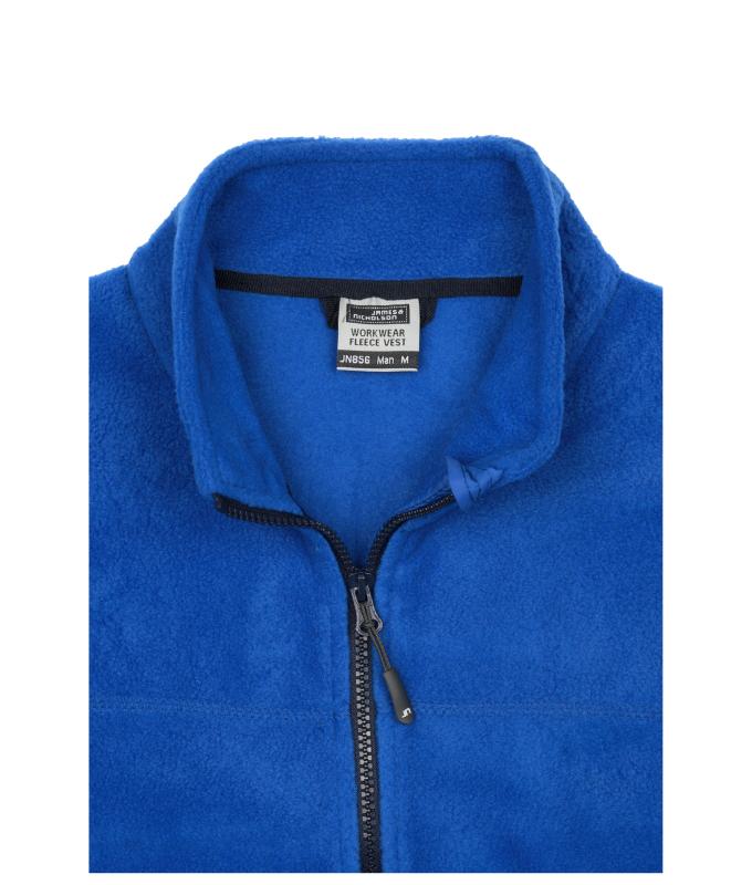 Unisex Workwear Fleece Vest - STRONG - Stone/black 8503