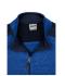 Men Men's Knitted Workwear Fleece Jacket - STRONG - Royal-melange/navy 8537