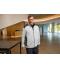 Herren Men's Knitted Workwear Fleece Jacket - STRONG - White-melange/carbon 8537