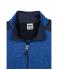 Unisex Men's Knitted Workwear Fleece Half-Zip - STRONG - Stone-melange/black 8538