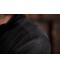 Unisex Men's Knitted Workwear Fleece Half-Zip - STRONG - Carbon-melange/black 8538