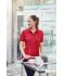 Damen Ladies' Workwear Polo Pocket Gold-yellow 8541