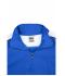 Unisex Workwear Half-Zip Sweat - COLOR - White/royal 8542