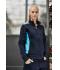 Damen Ladies' Workwear Sweat Jacket - COLOR - Navy/turquoise 8543