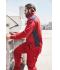 Men Men's Workwear Sweat Jacket - COLOR - Red/navy 8544