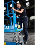 Unisex Workwear Stretch-Jeans Blue-denim 8715
