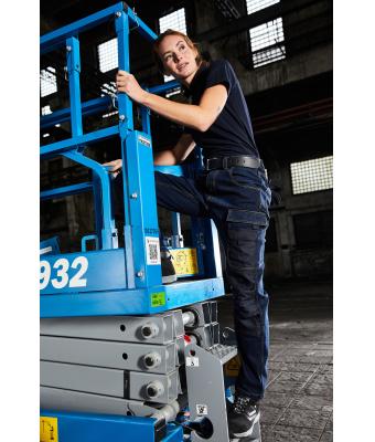 Unisex Workwear Stretch-Jeans Blue-denim 8715