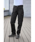Unisex Workwear Cargo Pants Black 8713