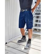 Unisex Workwear Bermudas - SOLID - Black 8720