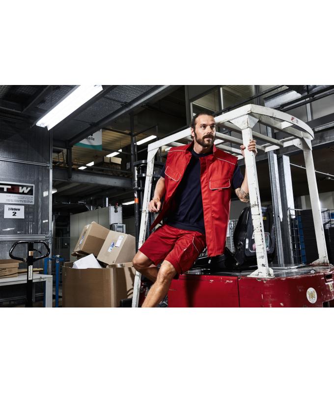 Unisex Workwear Softshell Light Vest - SOLID - Carbon 8721