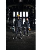 Unisex Workwear Softshell Jacket - SOLID - Carbon 8724