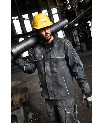 Unisex Workwear Softshell Jacket - SOLID - Carbon 8724