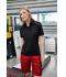 Damen Ladies' Workwear Polo - SOLID - Red 8709