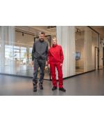 Unisex Workwear Sweat Jacket - SOLID - Black 8728