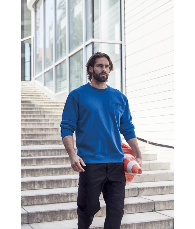 Herren Men's Round Sweat Pocket Navy 7563