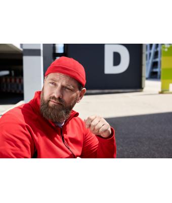 Unisex 6 Panel Chef Cap Red 7588