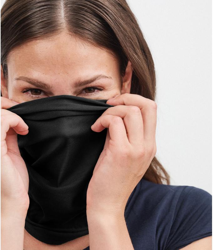 Unisex X-Tube Cotton Black 10402