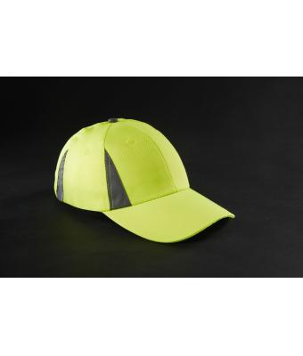 Unisex Safety Cap Neon-yellow 8683