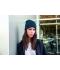 Unisex Knitted Cap Light-blue 7797
