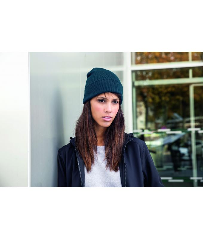 Unisex Knitted Cap Chocolate 7797
