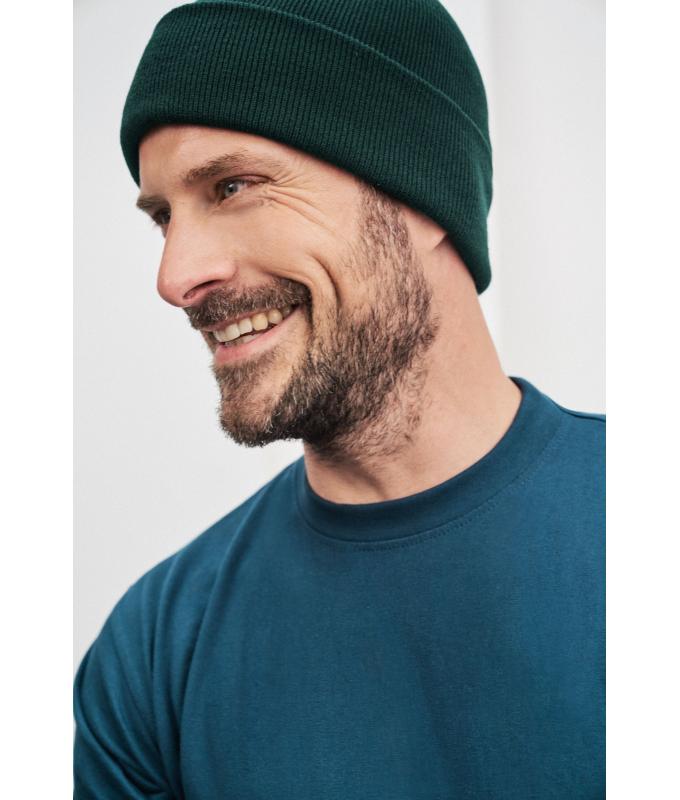 Unisex Knitted Cap Bright-green 7797