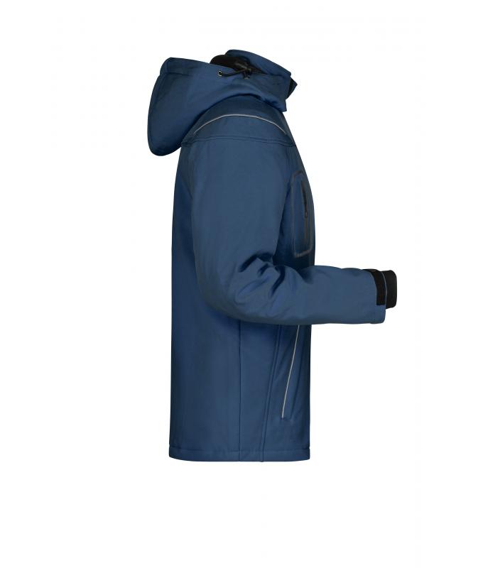 Herren Men’s Winter Softshell Jacket Navy 7259