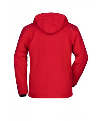 Men Men's Winter Softshell Jacket Red 7259