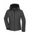 Damen Ladies' Winter Softshell Jacket Black 7260