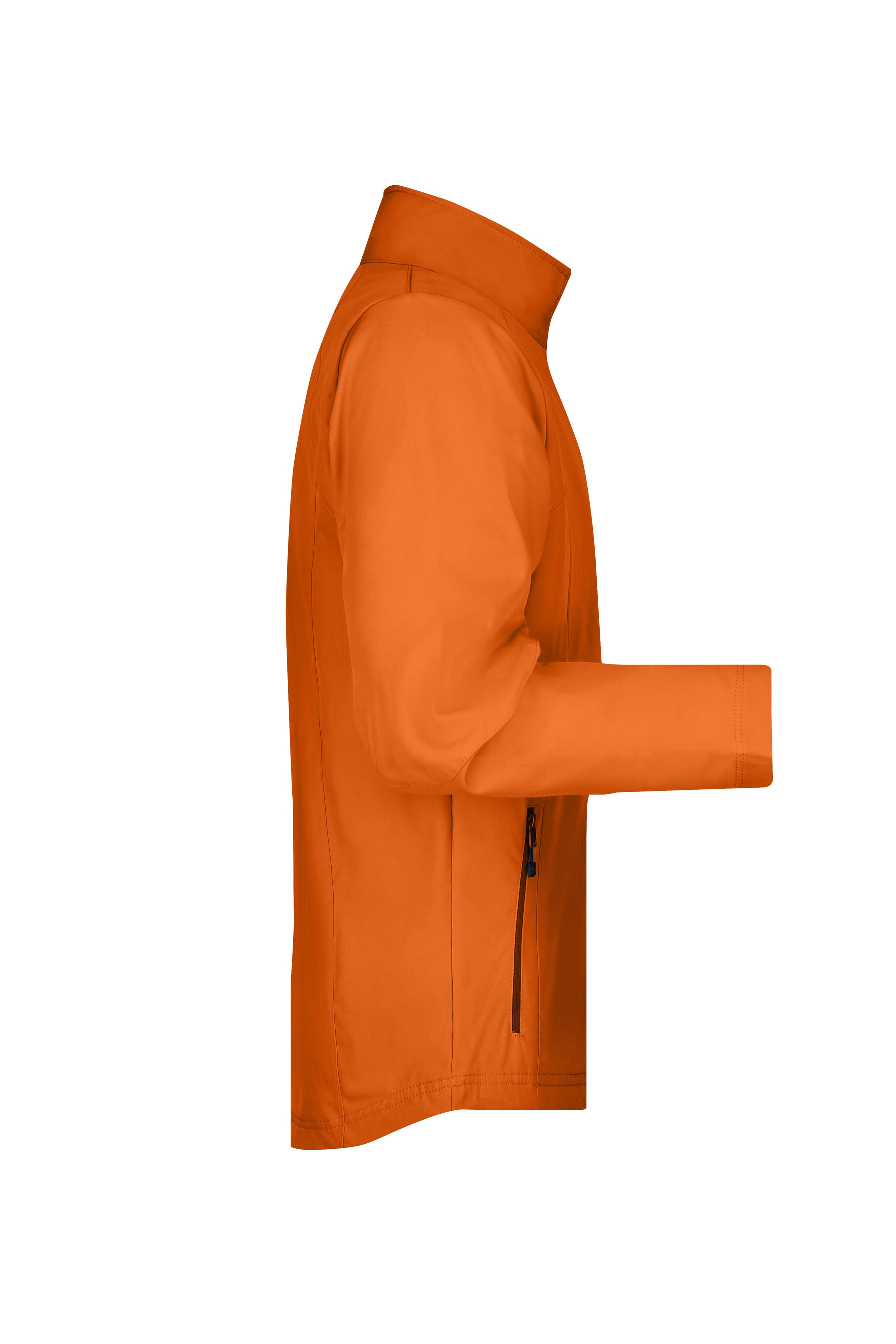 Men Men's Softshell Jacket OrangeWorkweartextilien