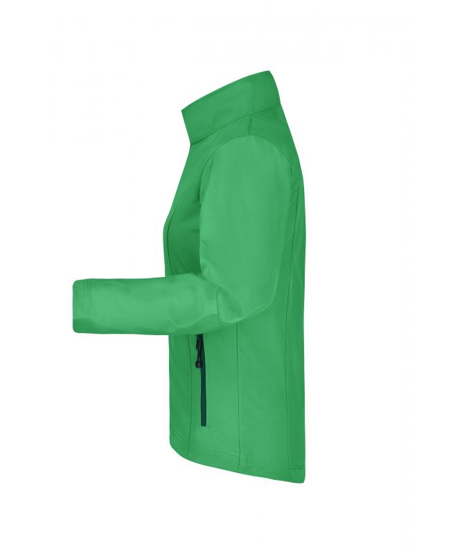 Damen Ladies' Softshell Jacket Green 7282