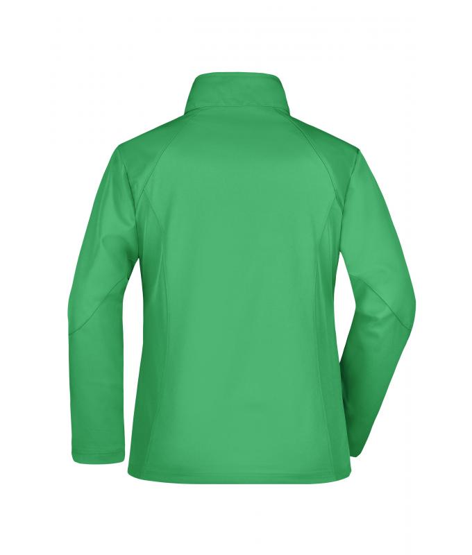 Damen Ladies' Softshell Jacket Green 7282